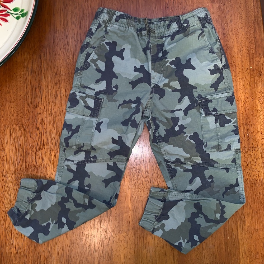 Boys joggers army fatigue